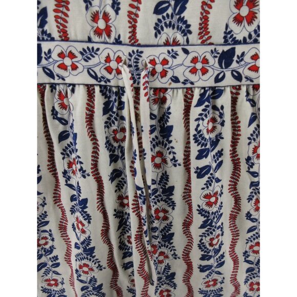 VINTAGE Goldworm Dress 10 Merino Wool 60s Scandinavian Folk Italy * - Picture 5 of 16